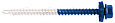 Купить недорогой Саморез 4,8х70 ПРЕМИУМ RAL5005 (синий насыщенный) в интернет-магазине Компании Металл профиль.